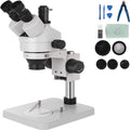 3.5X-90X Trinocular Stereo Microscope w/Pillar Stand Biological Reliable Lab V952-SMXWJ3.5X-90XTS01V0