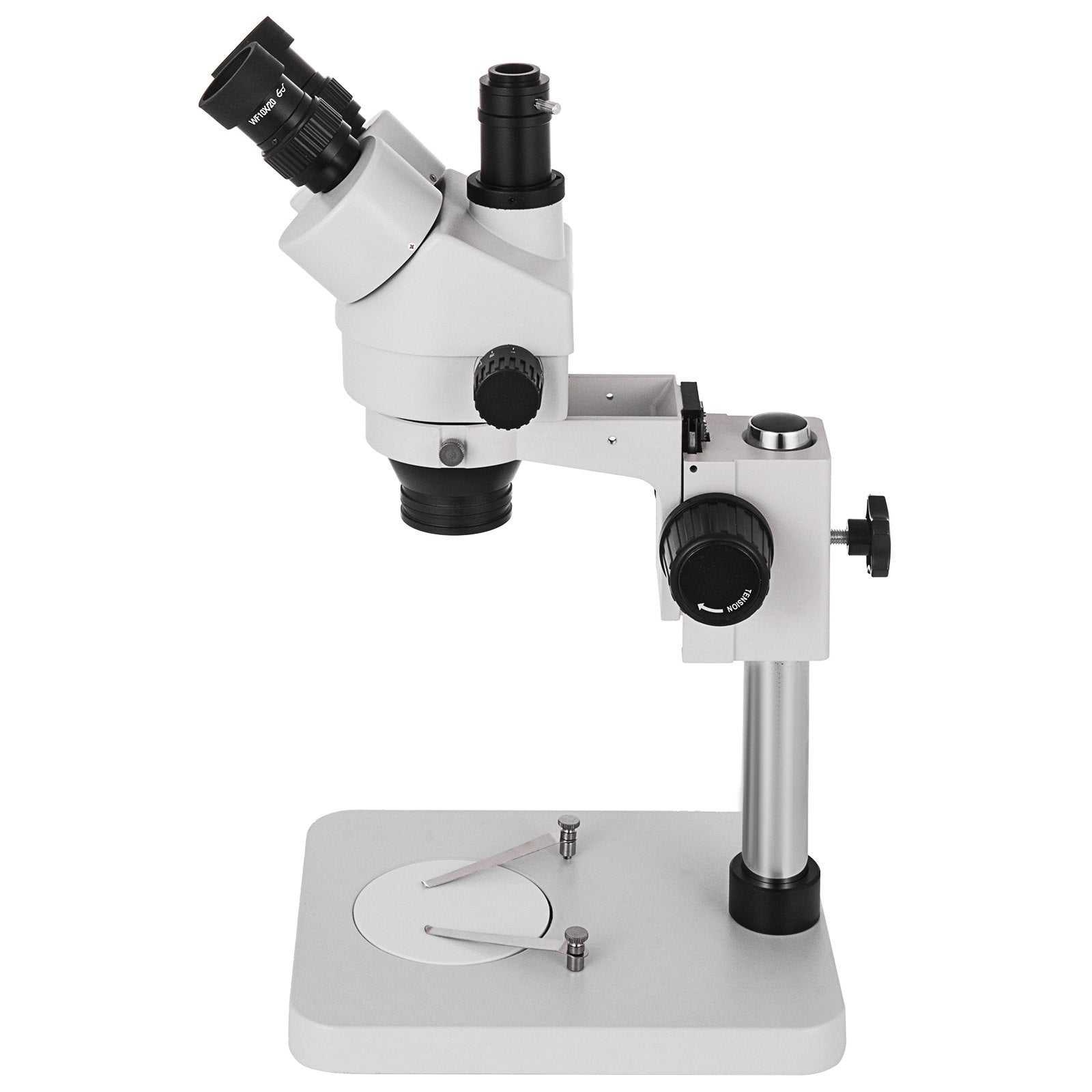 3.5X-90X Trinocular Stereo Microscope w/Pillar Stand Biological Reliable Lab V952-SMXWJ3.5X-90XTS01V0