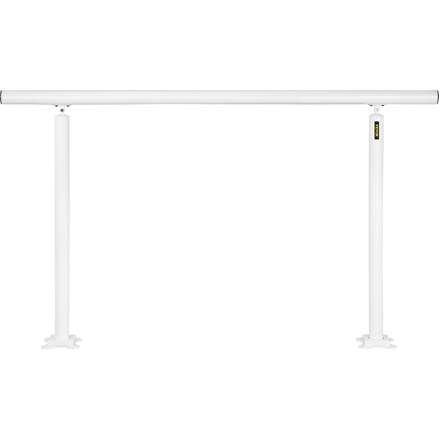 Outdoor Stair Railing Kit, 5 FT Handrails 0-5 Steps, Adjustable Angle White Aluminum Stair Hand Rail for The V952-SNLZSLZYGL5FTPDUBV0