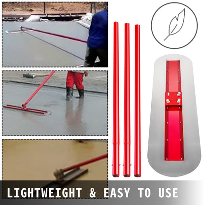 Bull Float Manganese Steel Concrete Float 1200x300mm Concrete Float Tool Cement Tool Bull Concrete Kit Bull V952-SNMZ1200X300ZH001V0