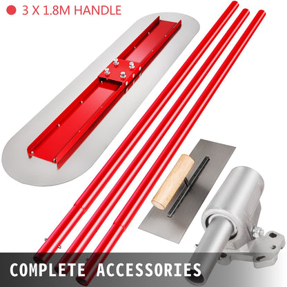 Bull Float Manganese Steel Concrete Float 1200x300mm Concrete Float Tool Cement Tool Bull Concrete Kit Bull V952-SNMZ1200X300ZH001V0