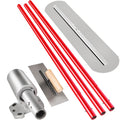 Bull Float Concrete Float 900x200mm Concrete Tool, Trowel Float Handle & Bracket V952-SNMZ900X200ZH0001V0