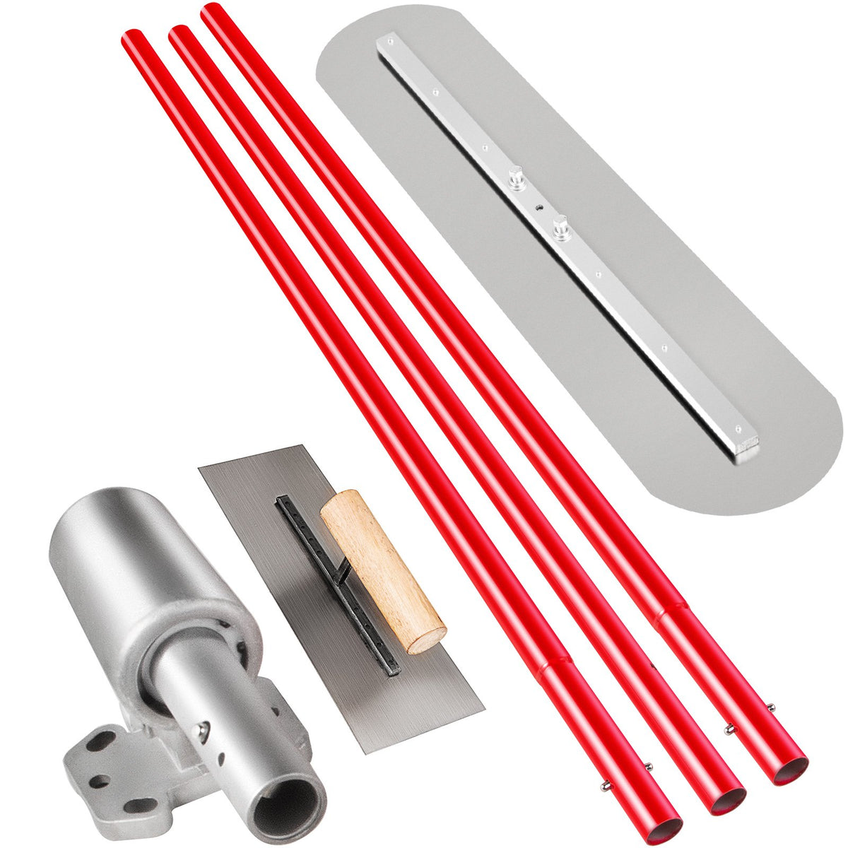 Bull Float Concrete Float 900x200mm Concrete Tool, Trowel Float Handle & Bracket V952-SNMZ900X200ZH0001V0