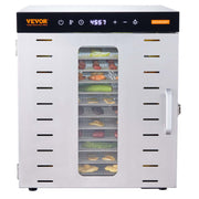 10 Trays Food Dehydrator Machine Stainless Steel 1000W Jerky Fruit Drying V952-SP1005481000WM6IMV3