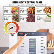 10 Trays Food Dehydrator Machine Stainless Steel 1000W Jerky Fruit Drying V952-SP1005481000WM6IMV3