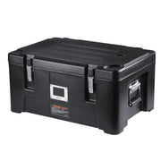 Insulated Food Pan Carrier, 36Qt Capacity, Stackable Catering Hot Box with 3 Stainless Steel Pans, Top Load V952-SPBW30-D1330LULKRV0