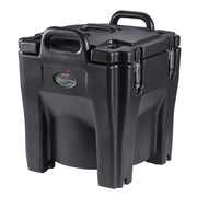 Insulated Food Carrier, 30L Capacity, Stackable Catering Hot Box with Stainless Steel Barrel, Top Load LLDPE V952-SPBWXHSBWT30LBMYXV0