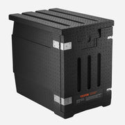 Insulated Food Pan Carrier, 90L Hot Box for Catering, LLDPE Food Box Carrier with Double Buckles, Front V952-SPBWXHSEPP90LLAXYV0