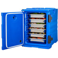 Insulated Food Pan Carrier, 90L Hot Box for Catering, Food Box Carrier with Double Buckles, Front Loading V952-SPBWXLSLLDPE2ZZ3JV0