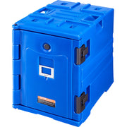 Insulated Food Pan Carrier, 90L Hot Box for Catering, Food Box Carrier with Double Buckles, Front Loading V952-SPBWXLSLLDPE2ZZ3JV0