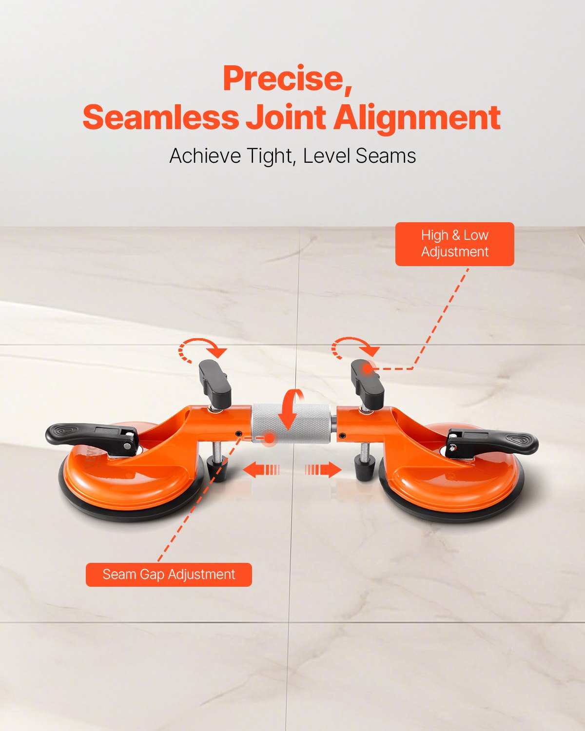 Seamless Seam Setter 5" Suction Cup for Countertop Seam Joining & Leveling V952-SPDJJFGDQ180LVUOT001V0
