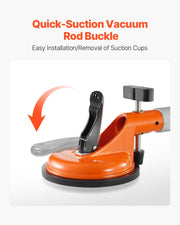 Seamless Seam Setter 5" Suction Cup for Countertop Seam Joining & Leveling V952-SPDJJFGDQ180LVUOT001V0