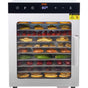 10 Trays Food Dehydrator Machine Stainless Steel 800W Jerky Fruit Drying V952-SPF100548800WDQGIV3