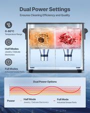 3L Ultrasonic Cleaner, Professional Ultrasonic Cleaner Machine with Knob Control, Stainless Steel Cleaning V952-SPLXNAJKZCSB004JK001V3