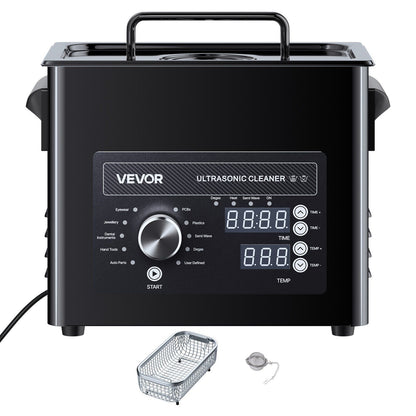 3L Ultrasonic Cleaner, Professional Ultrasonic Cleaner Machine with Knob Control, Stainless Steel Cleaning V952-SPLXNAJKZCSB004JK001V3