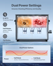 6L Ultrasonic Cleaner, Professional Ultrasonic Cleaner Machine with Knob Control, Stainless Steel Cleaning V952-SPLXNAJKZCSB8NCQI001V3