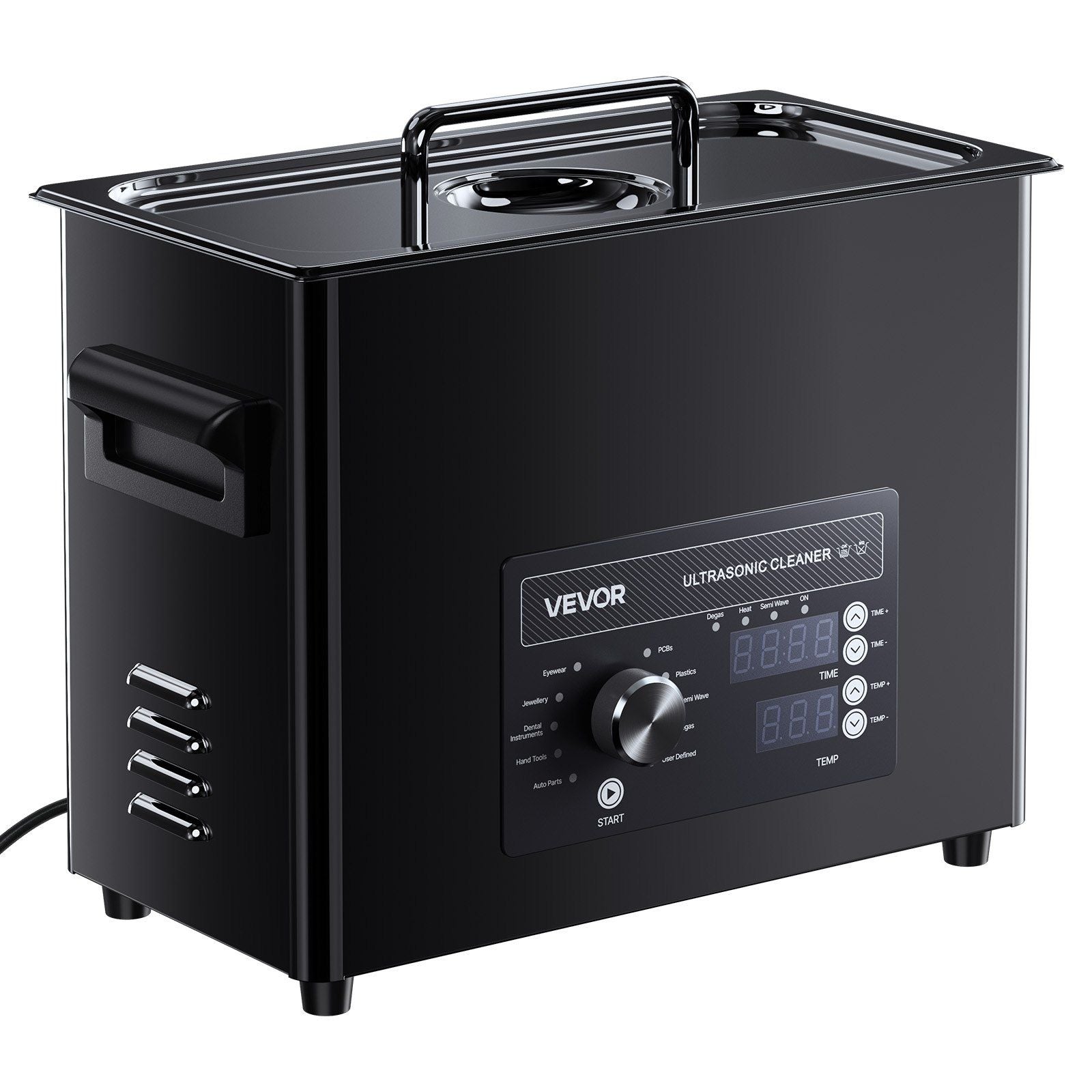 6L Ultrasonic Cleaner, Professional Ultrasonic Cleaner Machine with Knob Control, Stainless Steel Cleaning V952-SPLXNAJKZCSB8NCQI001V3