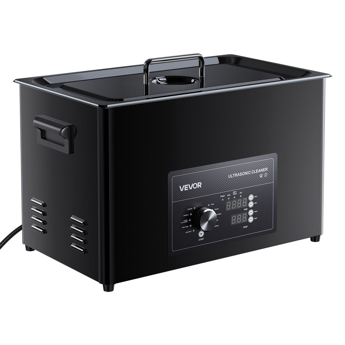 30L Ultrasonic Cleaner, Professional Ultrasonic Cleaner Machine with Knob Control, Stainless Steel Cleaning V952-SPLXNAJKZCSBWD6B9001V3