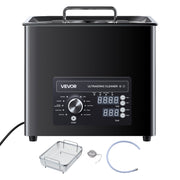 10L Ultrasonic Cleaner, Professional Ultrasonic Cleaner Machine with Knob Control, Stainless Steel Cleaning V952-SPLXNAJKZCSBZEK8B001V3