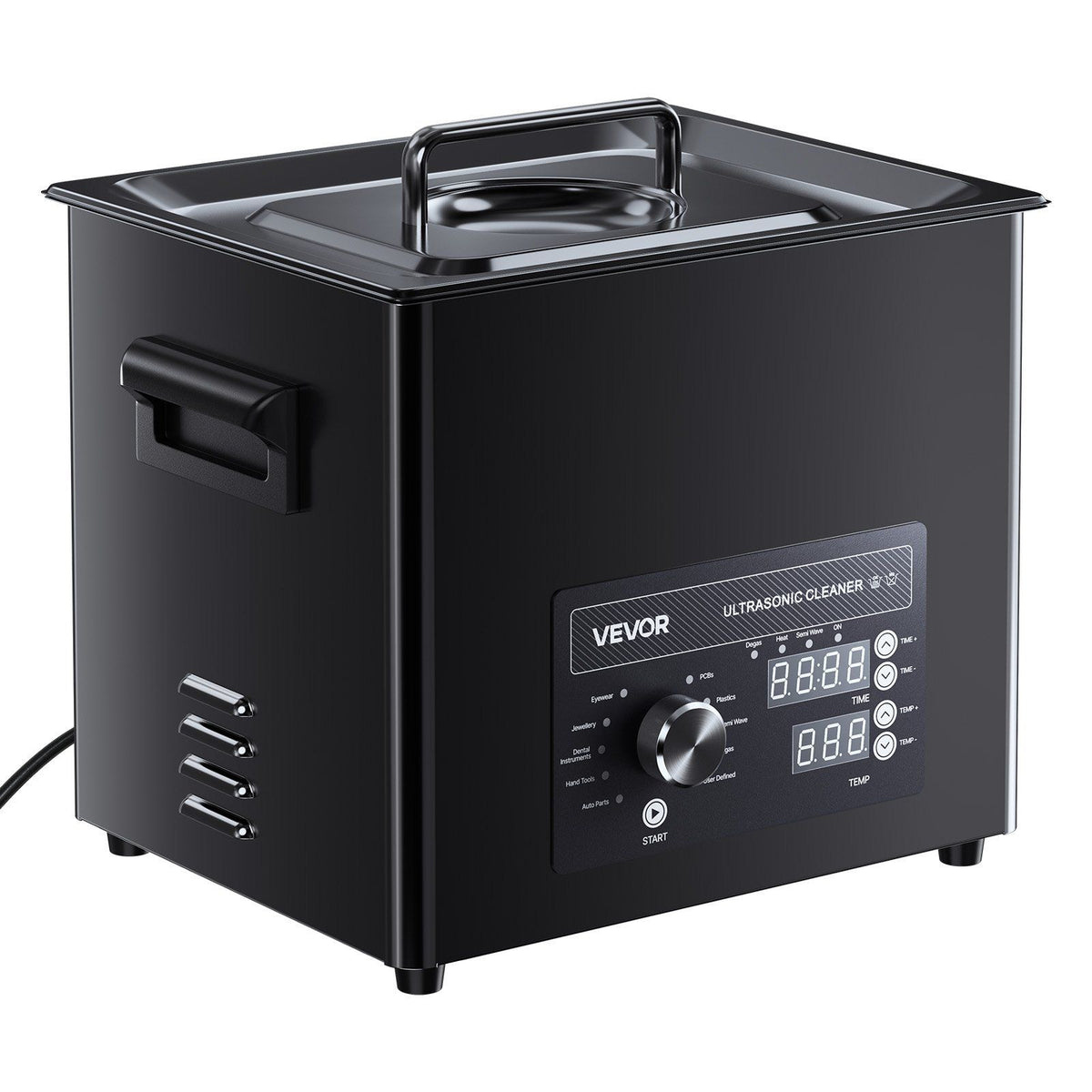 10L Ultrasonic Cleaner, Professional Ultrasonic Cleaner Machine with Knob Control, Stainless Steel Cleaning V952-SPLXNAJKZCSBZEK8B001V3