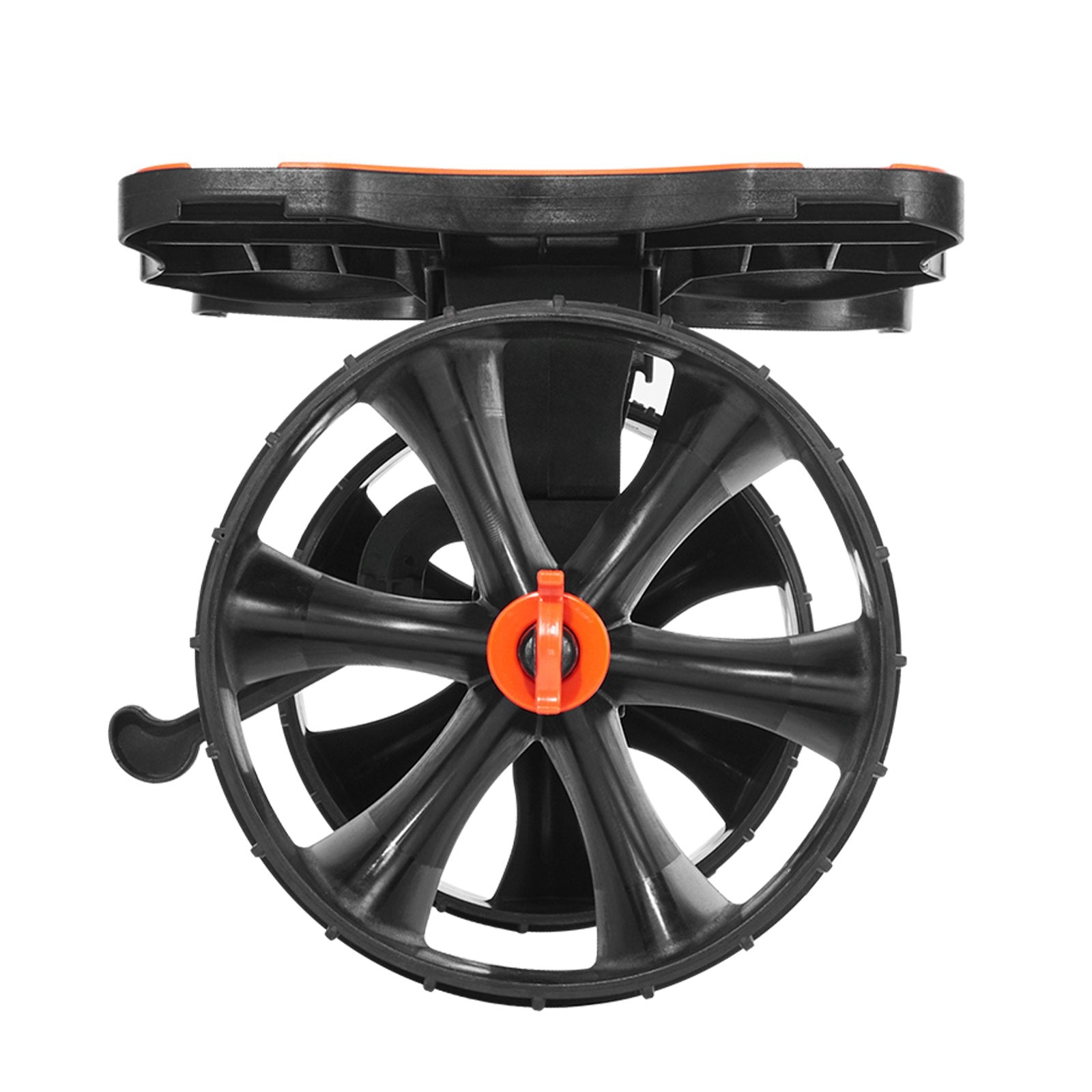 Kayak Cart, 136.1 kg Load Capacity, Foldable Kayak Trolley with 25.4 cm Solid Rubber Tires & 1 Ratchet Strap, V952-SPSPHTTC10IN15RM2001V0