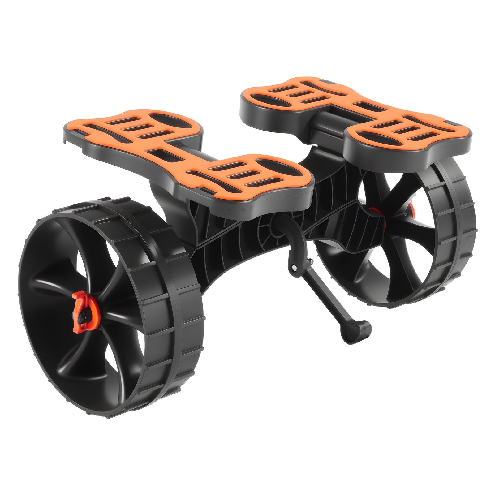 Kayak Cart, 136.1 kg Load Capacity, Foldable Kayak Trolley with 25.4 cm Solid Rubber Tires & 1 Ratchet Strap, V952-SPSPHTTC10IN15RM2001V0