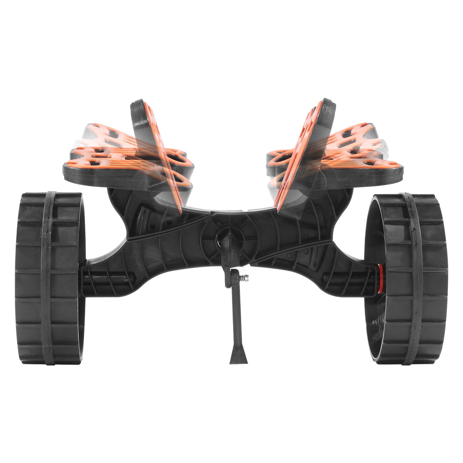 Kayak Cart, 136.1 kg Load Capacity, Foldable Kayak Trolley with 25.4 cm Solid Rubber Tires & 1 Ratchet Strap, V952-SPSPHTTC10IN15RM2001V0