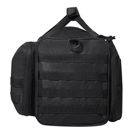 Range Bag for 3 Pistols Tactical Gun Range Bag Single Shoulder Strip Black V952-SQBDJK362631WCEFUV0