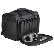 Range Bag for 3 Pistols Tactical Gun Range Bag Single Shoulder Strip Black V952-SQBDJK362631WCEFUV0