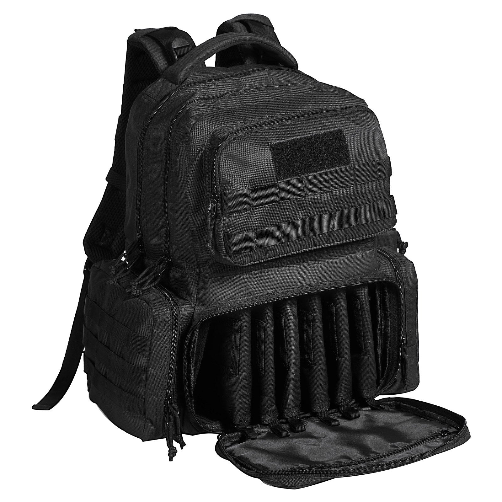 Tactical Range Backpack for 6 Pistols Gun Backpack Black V952-SQBHS422348CN4NBVV0