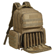 Tactical Range Backpack for 6 Pistols, Gun Backpack with 6 Independent Pistol Bags & 10 Magazines, Pistol V952-SQBHS472330CODV8ZV0
