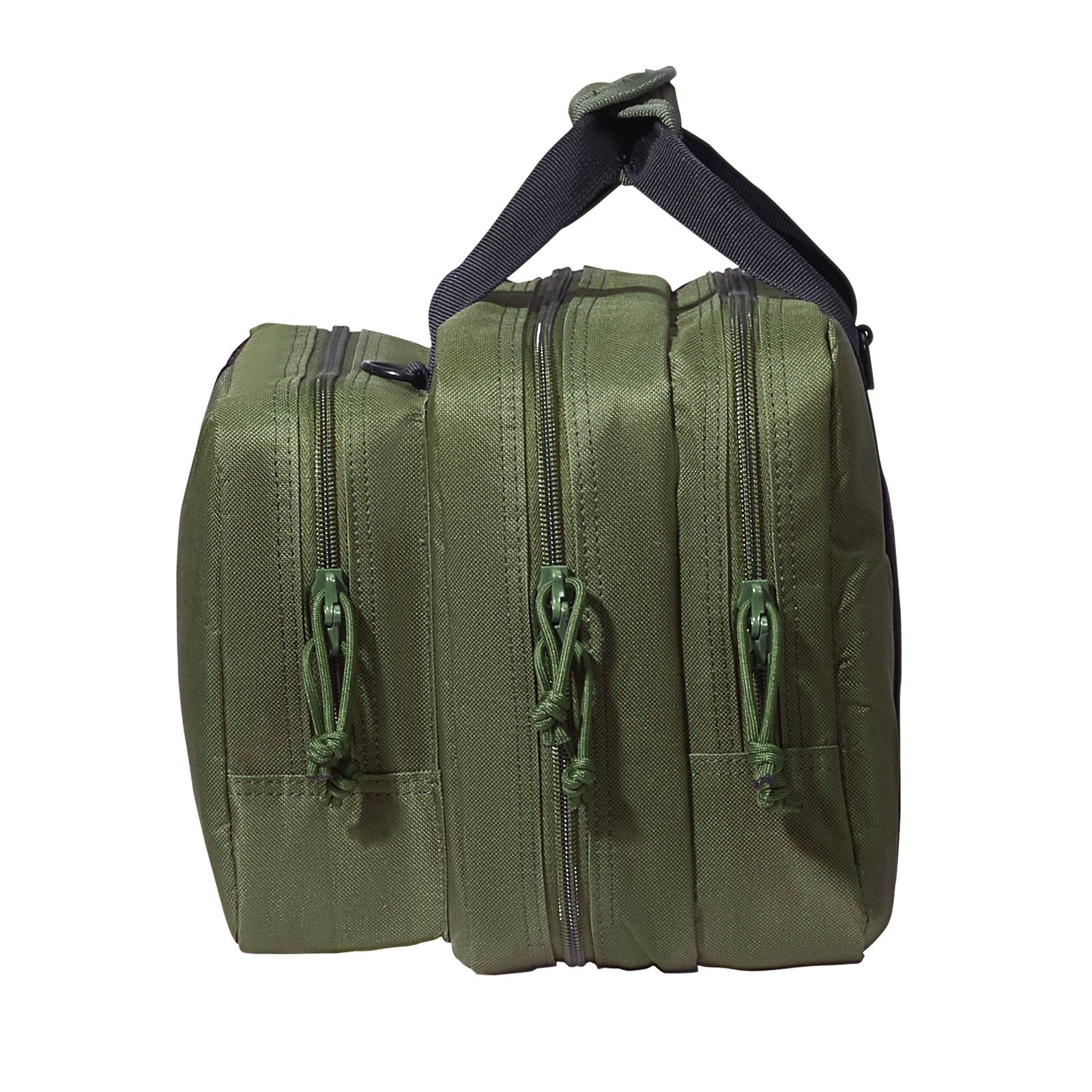 Range Bag for 2 Pistols Tactical Gun Bag 2 Built-in Pistol Bags Green V952-SQBLS332023CK4MQXV0