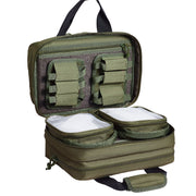 Range Bag for 2 Pistols Tactical Gun Bag 2 Built-in Pistol Bags Green V952-SQBLS332023CK4MQXV0