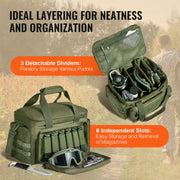 Soft Pistol Case for 4 Pistols Handgun Bag Outdoor Hunting Shooting Green V952-SQBLS372623CY2L51V0