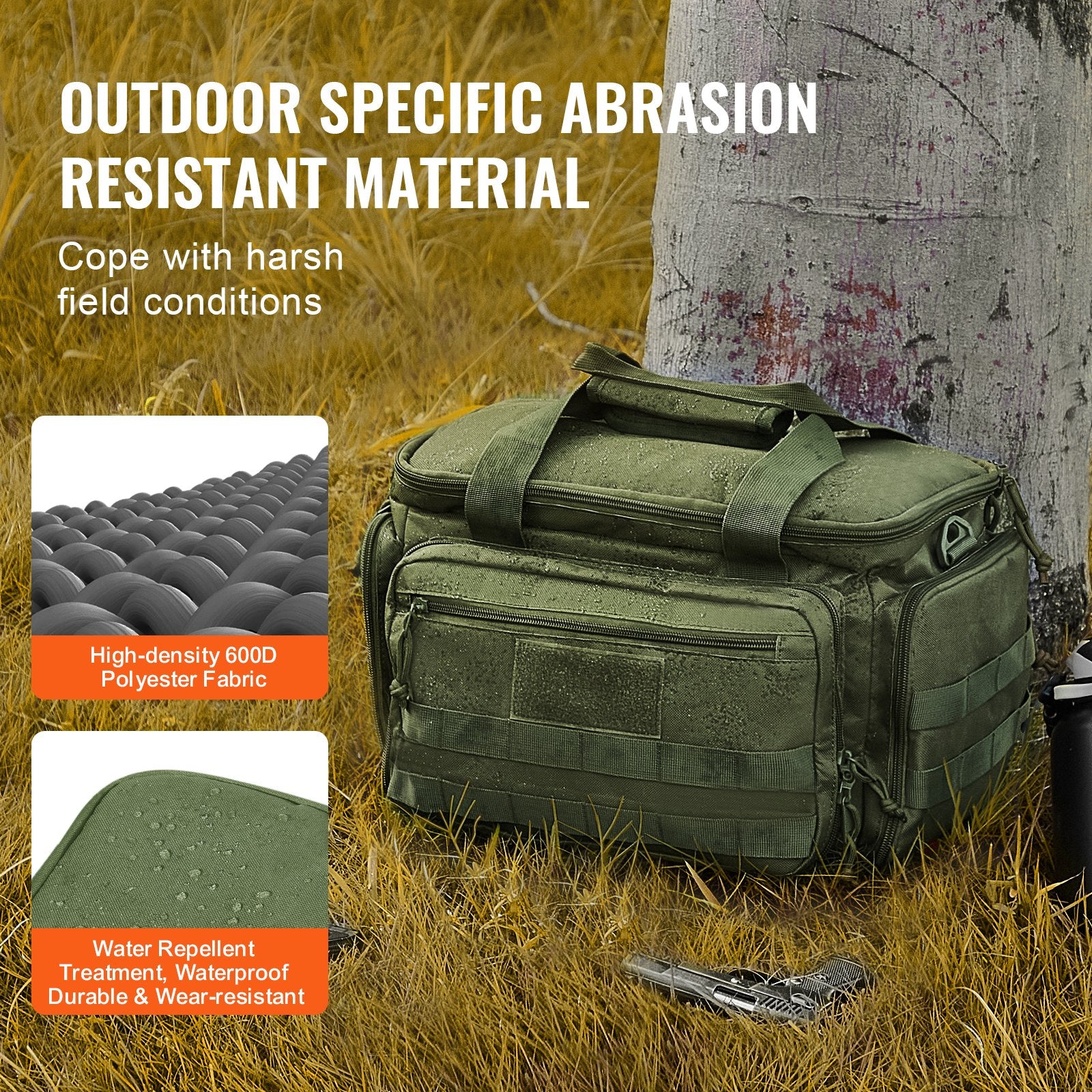 Soft Pistol Case for 4 Pistols Handgun Bag Outdoor Hunting Shooting Green V952-SQBLS372623CY2L51V0