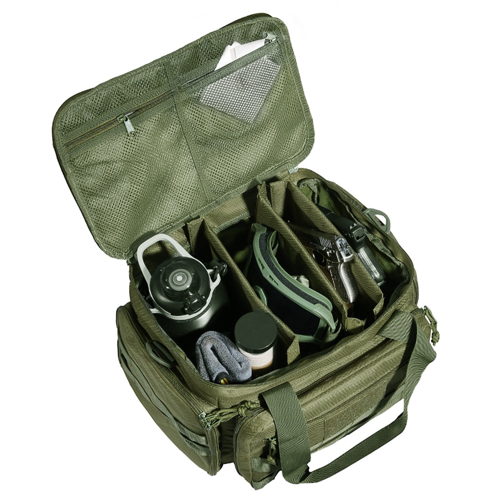 Soft Pistol Case for 4 Pistols Handgun Bag Outdoor Hunting Shooting Green V952-SQBLS372623CY2L51V0