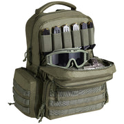 Tactical Range Backpack for 6 Pistols Gun Backpack Green V952-SQBLS422348CMM4IRV0