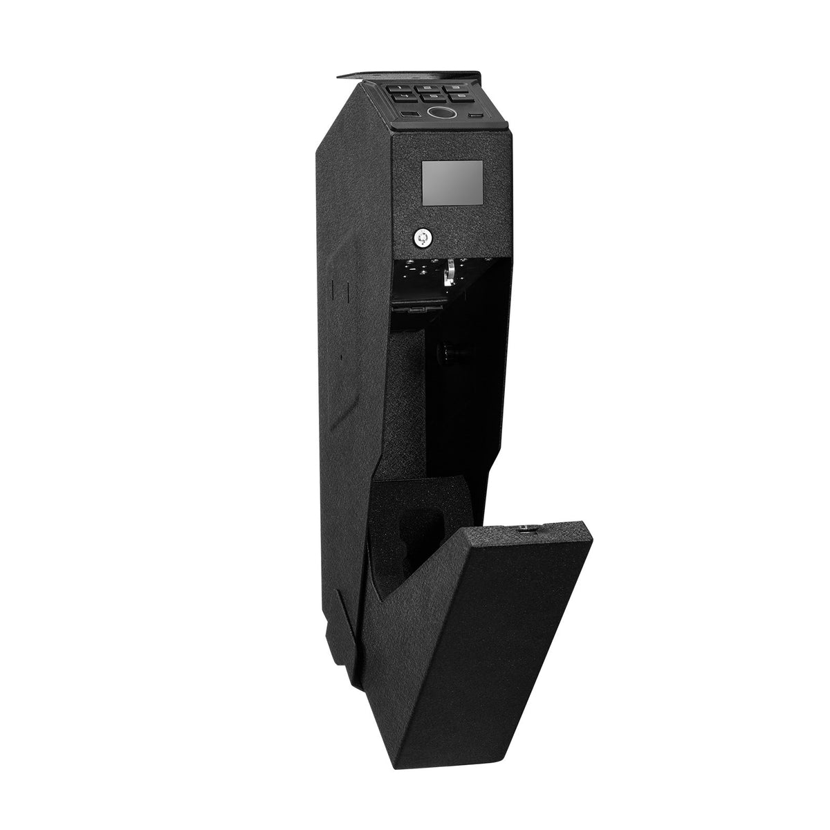 Gun Safe, Slider Handgun Gun Safe with Screen, Fingerprint/Password/Key, 3-Way Quick Access Firearm Case Box V952-SQBXHCDPMK00UX2ZU001V0