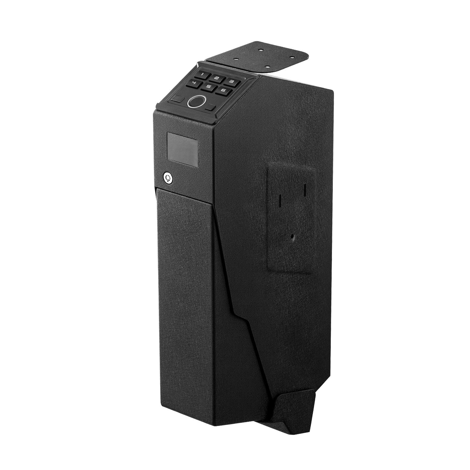 Gun Safe, Slider Handgun Gun Safe with Screen, Fingerprint/Password/Key, 3-Way Quick Access Firearm Case Box V952-SQBXHCDPMK00UX2ZU001V0