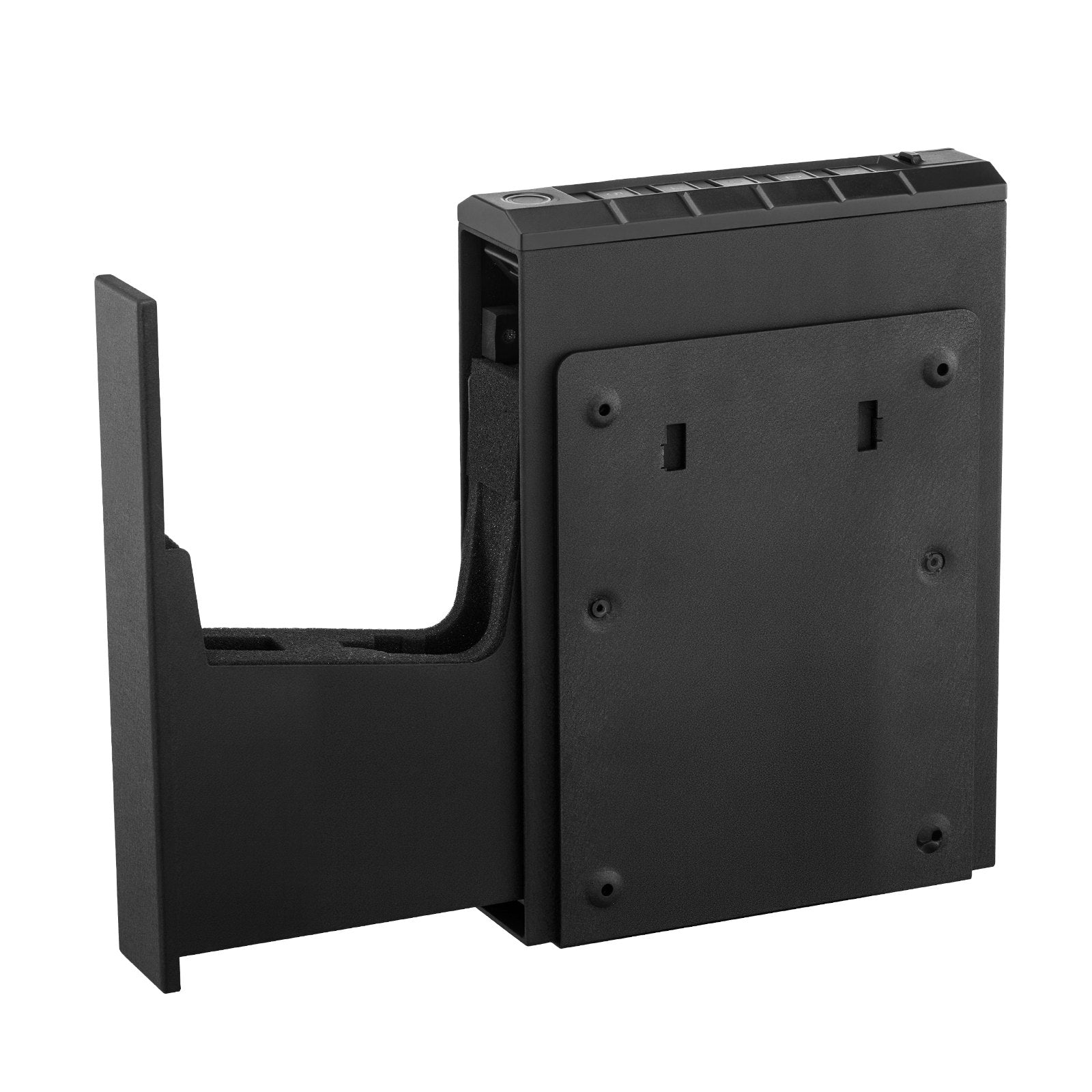 Gun Safe, Slider Handgun Gun Safe with Fingerprint/Password/Key, 3-Way Quick Access Firearm Case Box with V952-SQBXHCHDDGK0KW4MX001V0