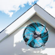 380 mm Gable Mount Fan 1300 CFM Attic Vent Fan with Adjustable Thermostat V952-SQFJ15YC1300339LIV3
