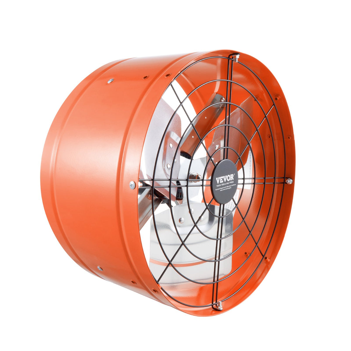380 mm Gable Mount Fan 1650 CFM Attic Vent Fan with Adjustable Thermostat V952-SQFJ15YC16502BPXZV3
