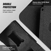 Mounted Gun Safe for Pistols Biometric Gun Safe 3 Access Ways for 1 Pistol V952-SQJCD0000000XXFXMV0