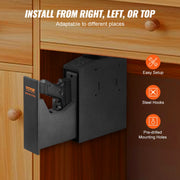 Mounted Gun Safe for Pistols Biometric Gun Safe 3 Access Ways 1 Pistol V952-SQJCT00000002M2N2V0