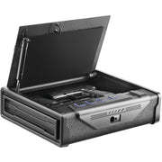 Gun Safe for Pistols Biometric Gun Safe with 3 Access Ways for 2 Pistols V952-SQJSK0000000I2P0ZV0