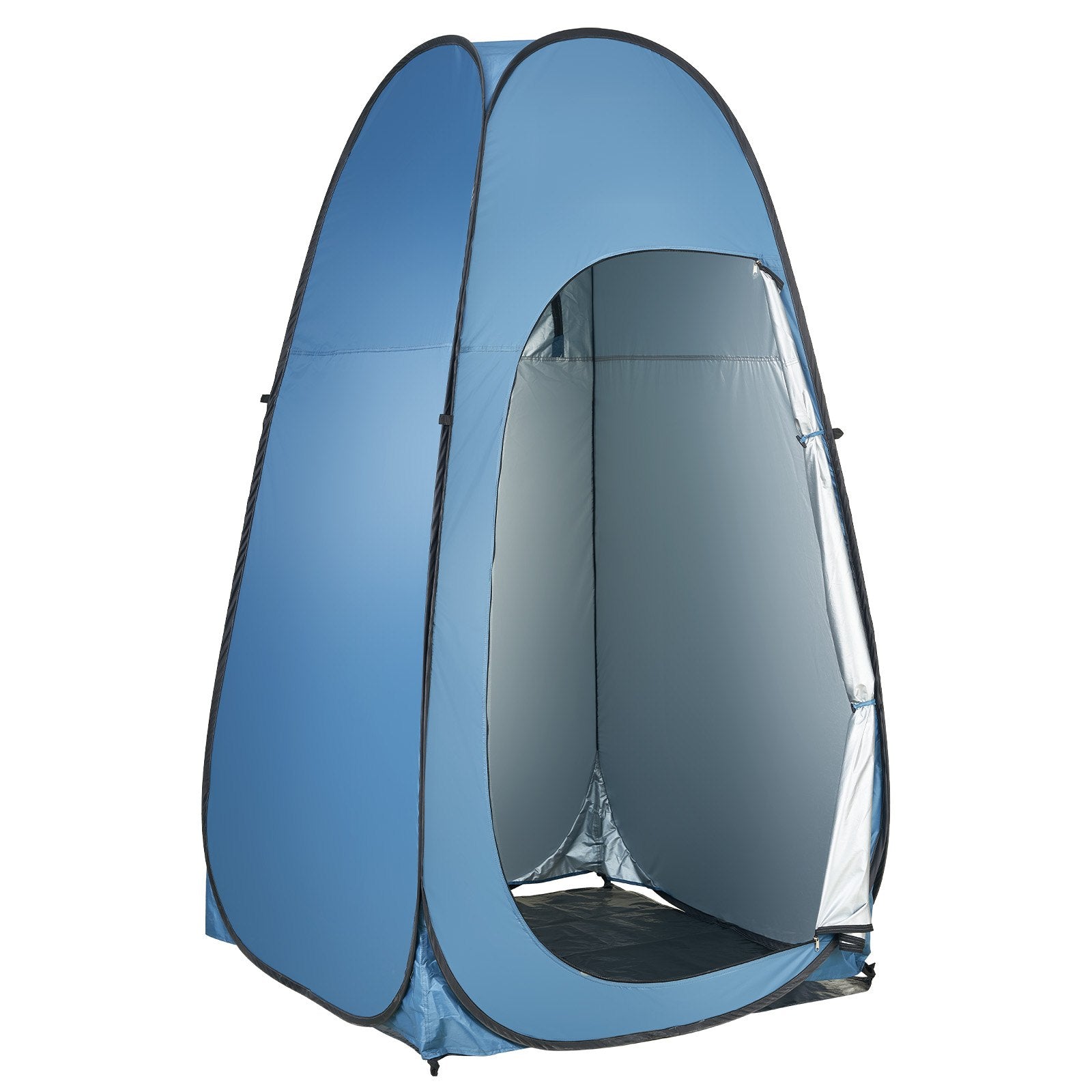 Pop up Shower Tent, Instant Portable Privacy Tent Changing Room with Hanging Bag, Ground Stakes, Ropes, Carry V952-SRZPDCSWPJL4Q16FQ001V0