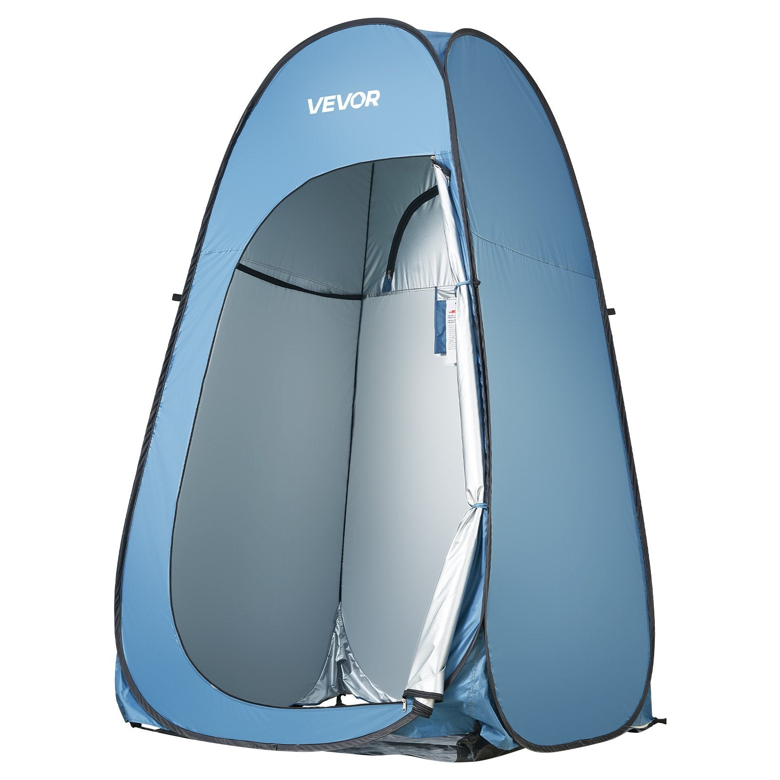 Pop up Shower Tent, Instant Portable Privacy Tent Changing Room with Hanging Bag, Ground Stakes, Ropes, Carry V952-SRZPDCSWPJL4Q16FQ001V0