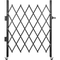 Single Folding Security Gate Folding Door Gate 37"W x 48"H Scissor Gate V952-SSFDMDM0.91X1.22MV0