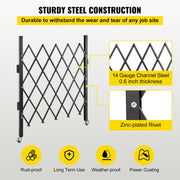 Single Folding Security Gate Folding Door Gate 37"W x 48"H Scissor Gate V952-SSFDMDM0.91X1.22MV0