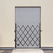 Single Folding Security Gate Folding Door Gate 37"W x 48"H Scissor Gate V952-SSFDMDM0.91X1.22MV0